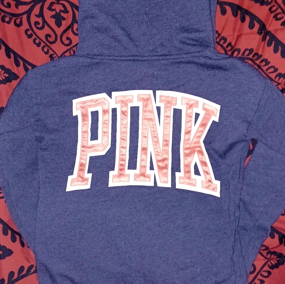 Gently used Victoria's secret pink pullover hoodie size small - Picture 9 of 9